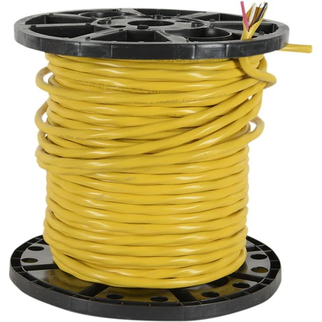 *PER METER CUT* NMD90 YELLOW 12/3CU-150M PVC JACKET CABLE 300V 90 DEG-SOUTHWIRE-VAUGHAN-Default-Covalin Electrical Supply     *FULL 150M ROLL* NMD90 YELLOW 12/3CU NORTH AMERICAN PVC JACKET CABLE 300V 90 DEG  *FULL 150M ROLL* NMD90 YELLOW 12/3CU NORTH AMERICAN PVC JACKET CABLE 300V 90 DEG