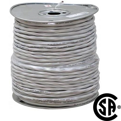 *PER METER CUT* NMD90 WHITE 14/3CU CSA APPROVED IMPORT PVC JACKET CABLE 300V 90 DEG